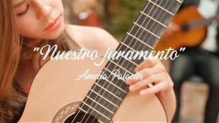 Nuestro Juramento  Julio Jaramillo  Guitar Cover by Amelia Palacios and Cuenca Music School [upl. by Sweyn155]