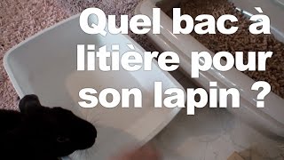 Quel bac à litière pour son lapin [upl. by Ezara438]