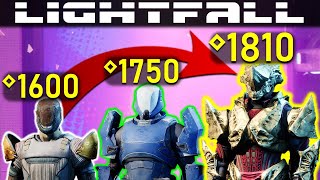 Destiny 2 How to LEVEL UP FAST in Lightfall  Leveling Guide [upl. by Annauqahs]