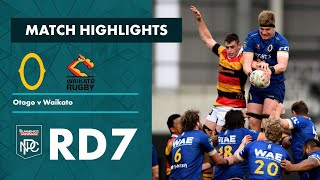 Bunnings NPC 2022  Round 7 Highlights  Otago v Waikato [upl. by Strage]