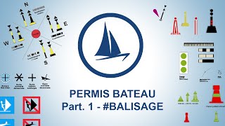 Permis bateau 2020 Côtier  1ère partie Balisage [upl. by Yniar]