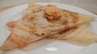 Jain Mysore Masala Dosa  Sanjeev Kapoor Khazana [upl. by Enomor559]