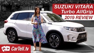 2019 Suzuki Vitara Turbo AllGrip Review  Australia [upl. by Inness]