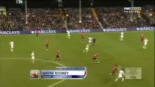 ROONEY goal against Fulham 2011 MUFC Rooney Wazza Fulham [upl. by Ahola]