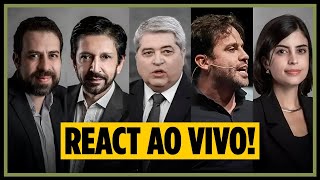 DEBATE PREFEITURA DE SP TV RECORD  REACT  Arthur do Val e Renato Battista [upl. by Appel634]