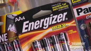 AA Batteries Which perform best in Consumer Reports tests 2011  Consumer Reports [upl. by Elenahc44]