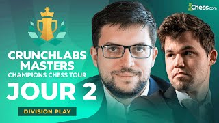 MVL vs Magnus Carlsen et Alireza vs Duda au CrunchLabs Masters 2024  CCT 3  Jour 2 [upl. by Lucille]