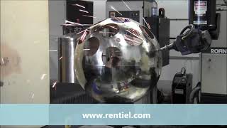 Sphere cut 3D laser capabilities [upl. by Sekoorb]