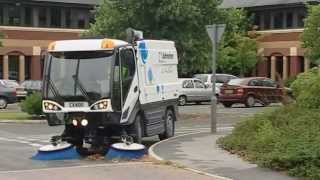 Balayeuse Johnston C400  Street Sweeper Kehrmaschine Veegmachine Balai de Rue Fejemaskine [upl. by Sacttler]