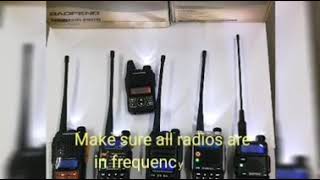 Two Way Radio Check How to connect different radios together [upl. by Terhune]