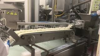 MAKING STRING CHEESE TOSCANA CHEESE FACTORY [upl. by Yht]