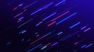 Rounded Neon Multicolored lines Animation Background Video  Footage  Screensaver [upl. by Enellij]