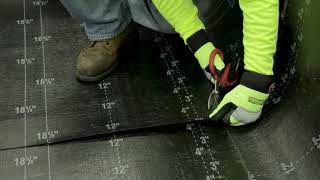 LowSlope SelfAdhered Membrane 45Degree Cuts Detail  How to install Selfadhered Membranes [upl. by Gnek509]