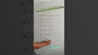 Trinomio cuadrado perfecto mathproblem maths algebra mathquestion tutorial mathstricks [upl. by Suravart]