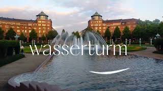 Beautiful Wasserturm in Mannheim Germany [upl. by Ahseret]