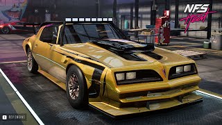 Need For Speed Heat  Rebuilding PONTIAC Firebird  77 Maxed Level And Free Roam [upl. by Perl117]