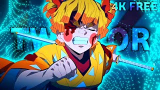 Tanjiro Zenitsu Inosuke  Twixtor Edit 4k Free [upl. by Uri]