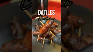 Datiles con bacon en tu freidoradeaire airfryer recetarapida recetasfaciles freidora recetas [upl. by Adnilre]