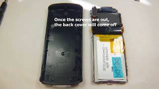 How to take apart a SONY Walkman NWZE463 NWZE464 NWZE465 and change battery [upl. by Dyana]