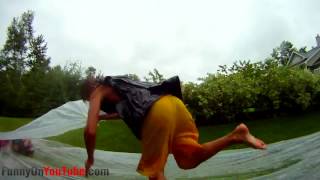 Slip n Slide FAIL Compilation [upl. by Sucramd867]