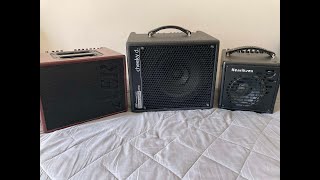 Jazz Guitar Amp Comparison AER Compact 60 Cheeky d Henriksen Bud 6 [upl. by Anoyi]