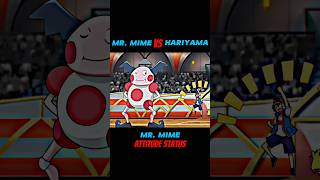 Mr Mime vs Hariyama  Ash vs Hodge pokemon ash mrmime viralvideo ytshort [upl. by Carin]