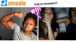 Flexing as a Little Baby on OMEGLE [upl. by Rodoeht161]