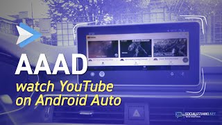 How to install AAAD Android Auto Apps Downloader watch video on Android Auto for free  NO ROOT [upl. by Thibaud]