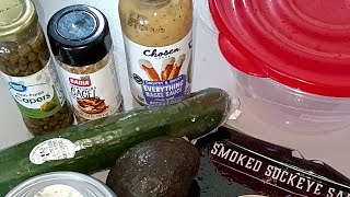 How I made quotLogans Cucumber Smoked Salmon Recipequot [upl. by Ennaecarg]