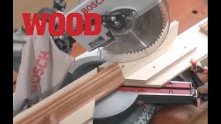 The Simple Accurate Way to Cut Crown Molding  WOOD magazine [upl. by Ilojne]