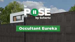 Tutoriel de pose Schertz  comment poser loccultant Eureka sur une clôture rigide [upl. by Cynera969]