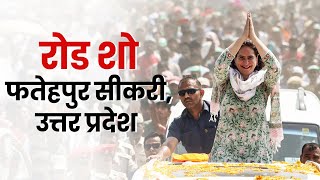 LIVE Priyanka Gandhi holds roadshow in Fatehpur Sikri Uttar Pradesh  Lok Sabha Election 2024 [upl. by Los]