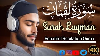 Surah Luqman  A Divine Message for the Heart  Emotional Quran Recitation [upl. by Aleina]