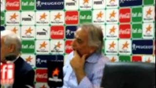 Algérie Conférence de presse de Vahid Halilhodzic  partie 2 [upl. by Annaor]