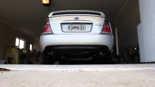 BL5 subaru legacy turbo exhaust [upl. by Criswell]