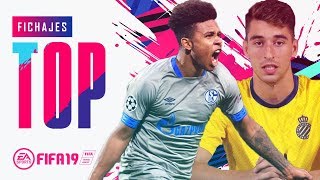 Fichajes Top Las mejores joyas escondidas FIFA 19 [upl. by Lyudmila]