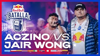 ACZINO vs JAIR WONG  Cuartos  Red Bull Batalla Internacional 2021 [upl. by Naeruat]