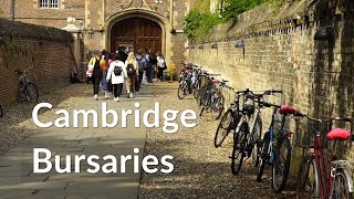 Bursaries at Cambridge University [upl. by Tsepmet]