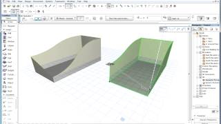 The ARCHICAD MORPH Tool  Conversion between Solid and Surface MORPHs [upl. by Ettegdirb]