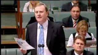 Peter Costello Vs Labor Members blocking the cameras [upl. by Nevla166]