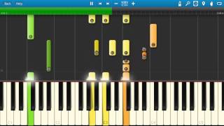 Cheers Where Everybody Knows Your Name Theme Song  Piano Tutorial  Synthesia [upl. by Patrick976]