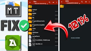 How to fix Access Denied in Zarchiver amp Mt Manager 2024 । 101 Working Android 12 13 14 and more [upl. by Ellegna]