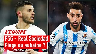 PSG  Real Sociedad  lanalyse du tirage au sort des 8es de la Ligue des champions [upl. by Ahsekram]