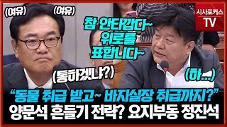 quot 동물 취급을 받고 바지실장 취급 받나 봐요quot민주당 양문석 흔들기 전략 하지만 요지부동 정진석 비서실장 [upl. by Nevaeh922]