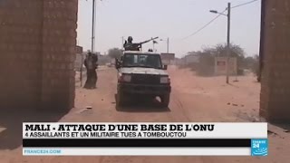 Mali  le récit de lattaque de la base de lONU par le ministre malien de la défense [upl. by Aggi]