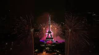 La meilleure vue pour les feux dartifice de la tour Eiffel  le rooftop de la tour Montparnasse [upl. by Schubert]