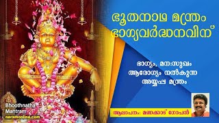 ഭൂതനാഥ മന്ത്രം ഭാഗ്യവർദ്ധനവിന്  ശാസ്താ മന്ത്രം  Sastha Mantram  Ayyappa Mantram [upl. by Poliard]