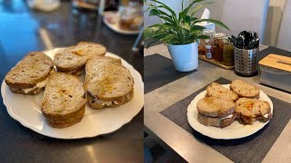 our new journey in UAE vlog 1 Mozzarella Cheese and Burata Sandwich Recipe [upl. by Onailil527]