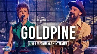 Americana Husband amp Wife Duo GOLDPINE Perform quotStumbling Stonequot LIVE  Huckabees Jukebox [upl. by Eckel924]