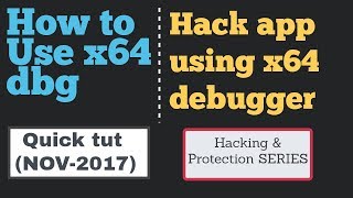 How to use x64dbg debugger  x64dbg quick tut   Using x64 dbg on Windows 10 [upl. by Caasi147]